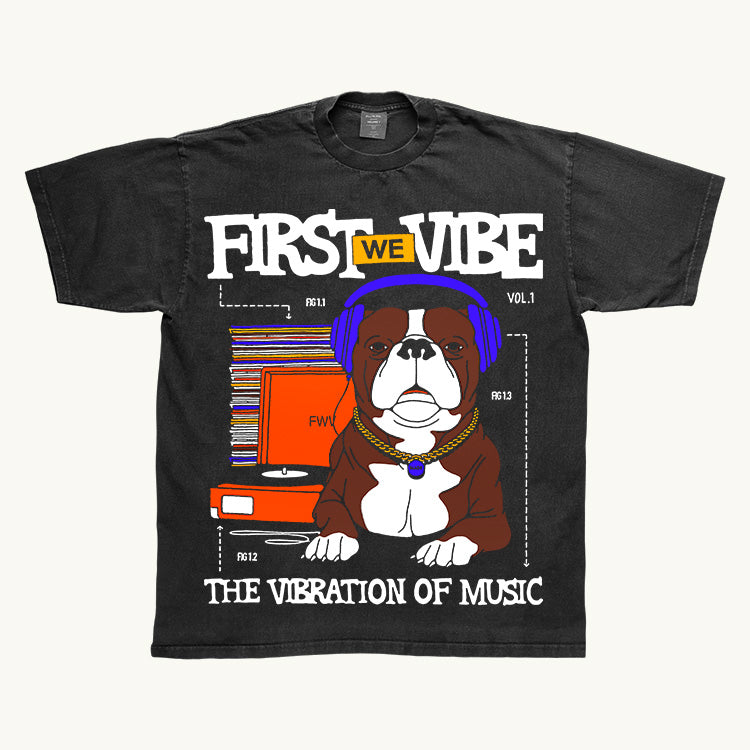 VIBRATIONS OF MUSIC TEE